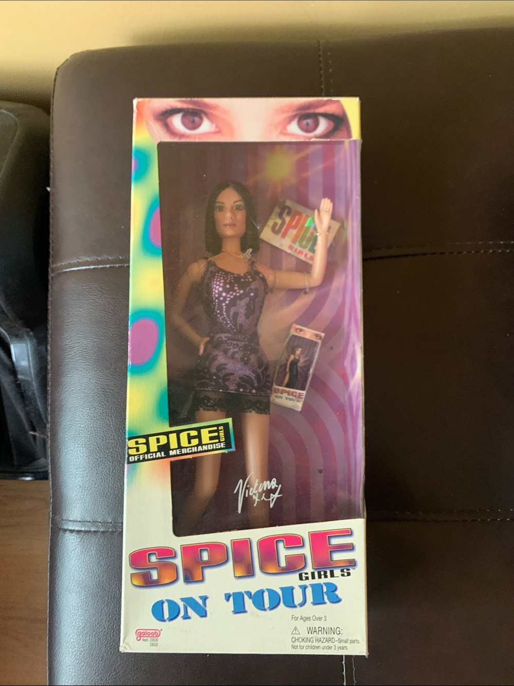 NWT Spice Girls 'Victoria' On Tour Doll in Purple Dress